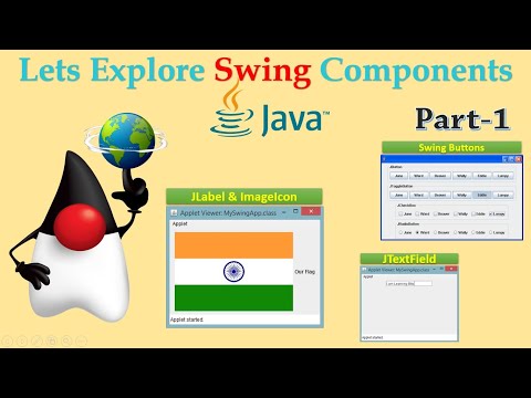 Exploring Java Swing Part 1 Java Object Oriented Concepts Session 23