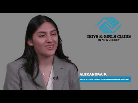 2024 NJ Youth of the Year Winner - Alexandra P., from the Boys & Girls Clubs of Lower Bergen County