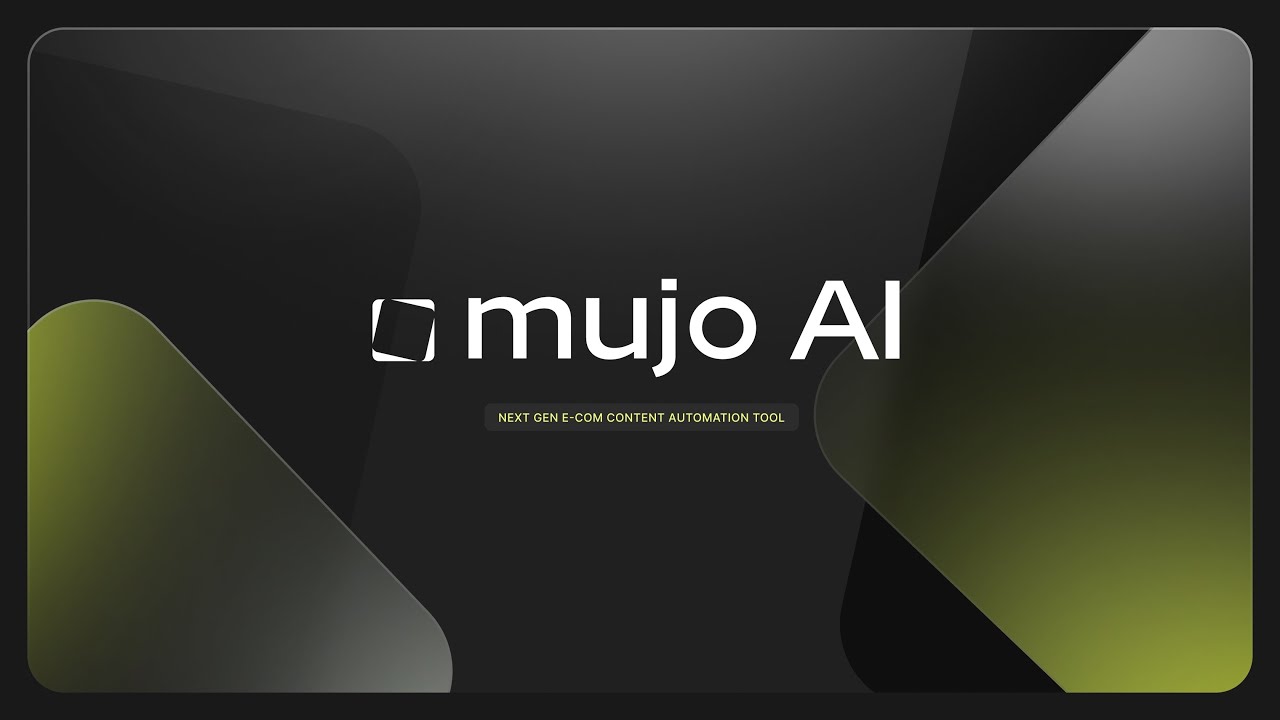 We built the first AI that creates a complete set of visuals from just one photo | Mujo AI