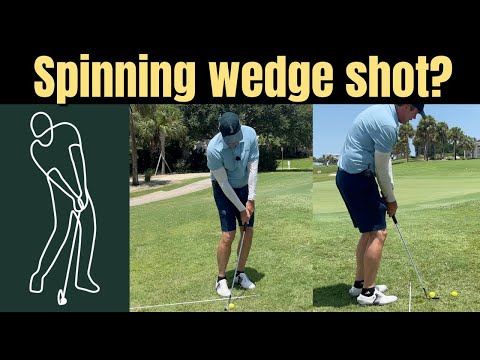 Hit a Low, Spinning wedge shot!