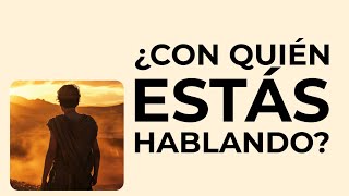 ¿CON QUIÉN ESTÁS HABLANDO?