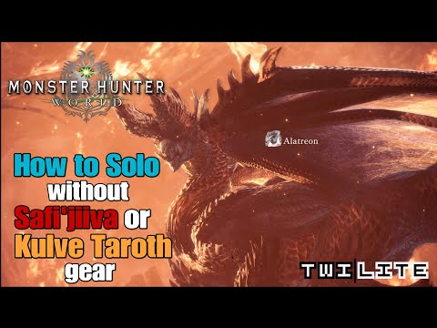 How to Solo Alatreon without Safi'jiiva or Kulve Taroth gear (Build included) | MHWorld Iceborne