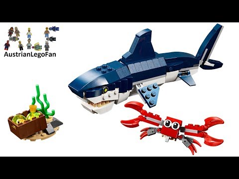Vidéo LEGO Creator 31088 : Les créatures sous-marines