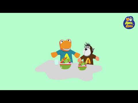 AWA AWO - AYO MAKAN SAYUR ( OFFICIAL MUSIC VIDEO )