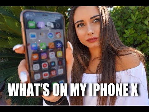WHAT'S ON MY IPHONE X  ||  Come modifico le foto!