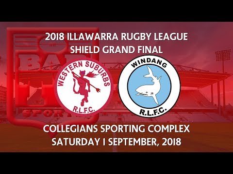 2018 Illawarra RL Shield Grand Final - Western Suburbs Red Devils v Windang Sharks RLFC