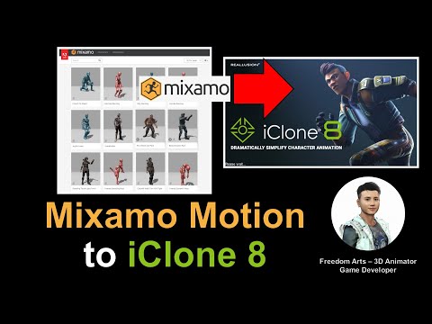 Mixamo Motion to iClone 8 - Full Tutorial