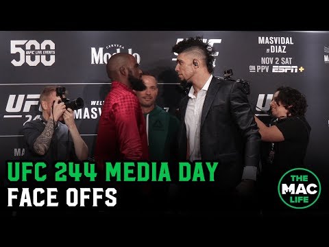 UFC 244 Media Day Staredowns