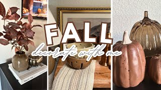 FALL DECORATE WITH ME 2024 | FALL DECORATING IDEAS | COZY FALL DECOR IDEAS 2024