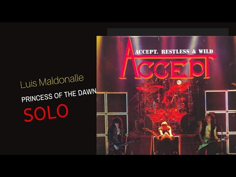 Princess of the Dawn- Accept (solo) Luis Maldonalle