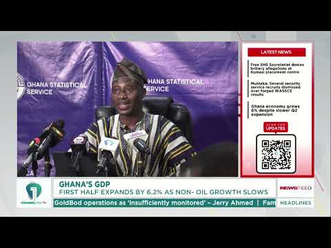 Ghana GDP: Economy Expands 6.2% in First Half of 2026