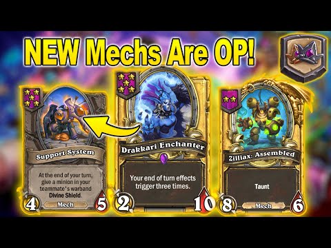 Triple End Turn Mechs Build Is So Cool At BG Duos | Christian Hearthstone Battlegrounds