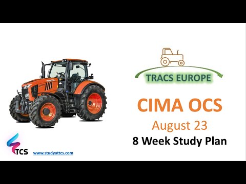 CIMA OCS August 2023 (Track Europe) - Webinar 01: Study Technique