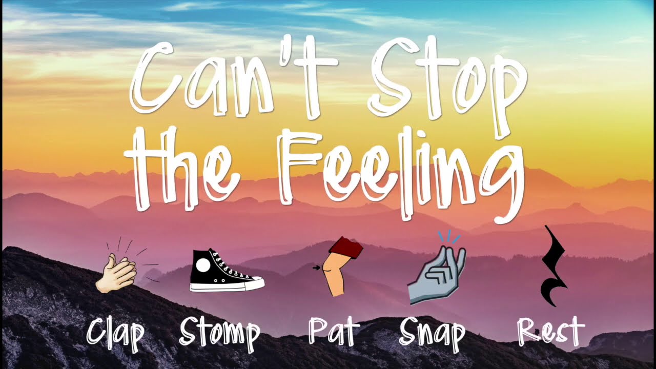 Can't stop the feeling (Body Percussion)