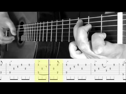 EASY TUTO - HALLELUJAH - Guitar Fingerstyle
