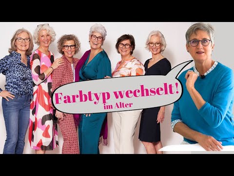 Achtung! Haut und Haare verändern Deinen Farbtyp im Alter