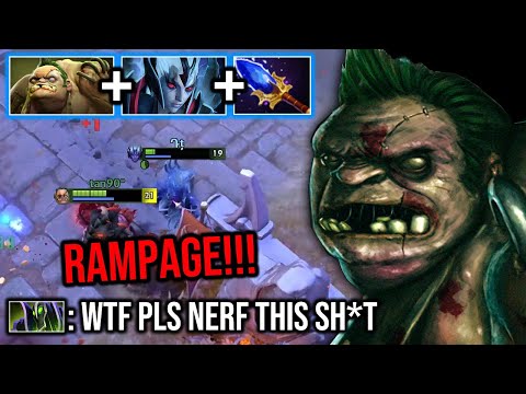 Definitely CRAZY OP Draft  - When PUDGE + Venge Destroyed 7.30c map