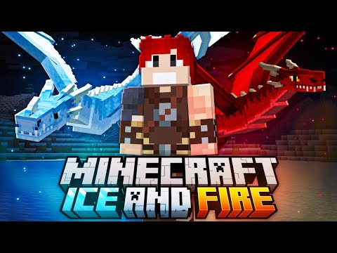 EPIC Minecraft Dragons! Ice, Fire & Adventure!