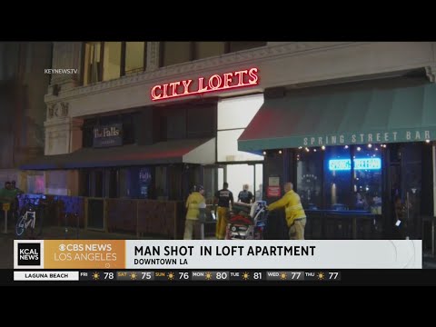 Man in grave condition after Downtown LA loft shooting