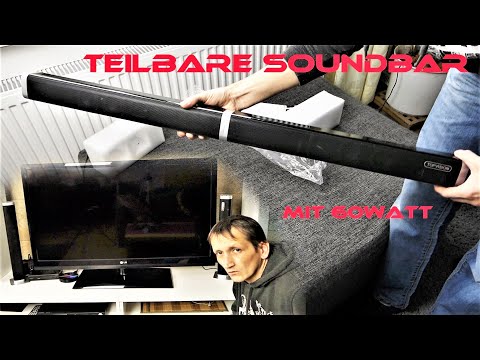 TOPVISION 60W Soundbar | Auspacken, Installieren, Testen