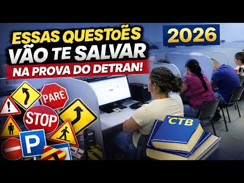 DETRAN 2025/2026 EXAM: 30 Commented Questions that EVERY CANDIDATE NEEDS TO KNOW