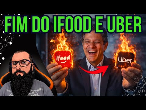 Governo quer virar SÓCIO do Uber, iFood e 99?!! Vai Ficar Mais Caro