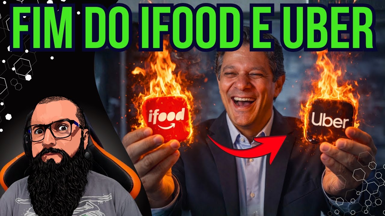 Governo quer virar SÓCIO do Uber, iFood e 99?!! Vai Ficar Mais Caro
