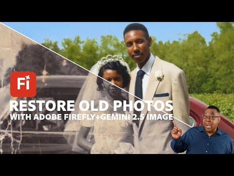 Restore & Colorize Old Photos in Seconds with Adobe Firefly + Gemini 2.5
