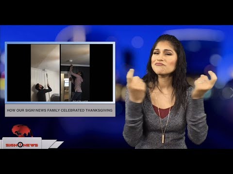 How our Sign1News family celebrated Thanksgiving (ASL - 11.23.18)