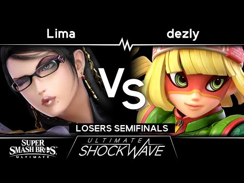 USW 80 - Lima (Bayonetta) VS UTDe | dezly (Min Min) - Losers Semifinals - SSBU