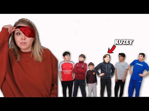 I TRIED TO FIND MY BLINDFOLDED SON !!! | KUZEY YANIK