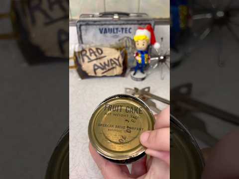 OPENING 55 YEAR OLD CANNED FRUIT CAKE!