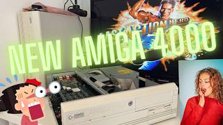 New Commodore Amiga 4000 with a WARPING GREAT surprise inside!!! Does it work? Part 1/2