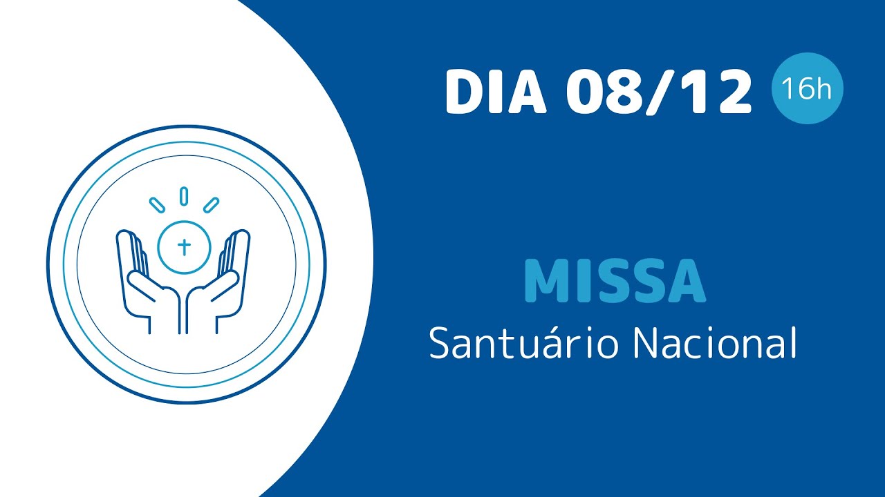 Santa Missa 16h | Santuário Nacional de Aparecida 08/12/2024