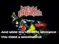 Metal Church - No Friend Of Mine [Lyrics Video]