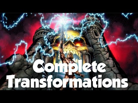 HE-MAN and the Masters of the Universe - Ultimate Transformations Compilation - All Versions