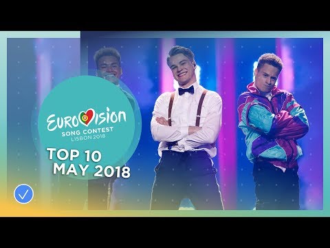 TOP 10: Most watched in May 2018 - Eurovision Song Contest