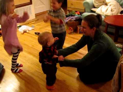 Lucas Heron takes some steps.