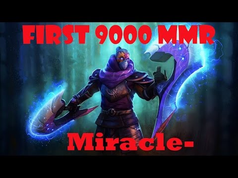 First 9k MMR in Dota by Miracle