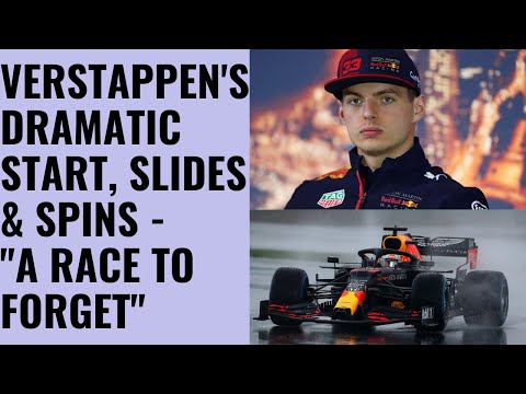 Max Verstappen's dramatic start, and spin behind Kimi Raikkonen l 2020 Turkish Grand Prix
