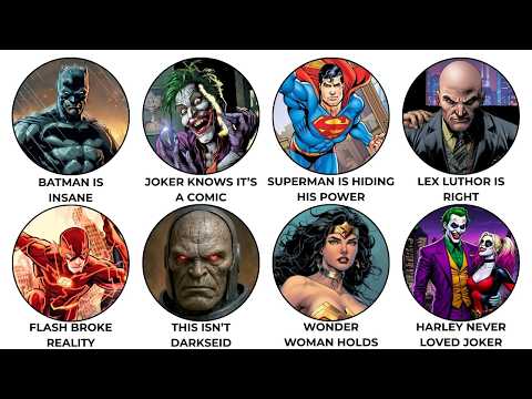 Every Crazy DC COMICS Theory Explained in 16 Minutes