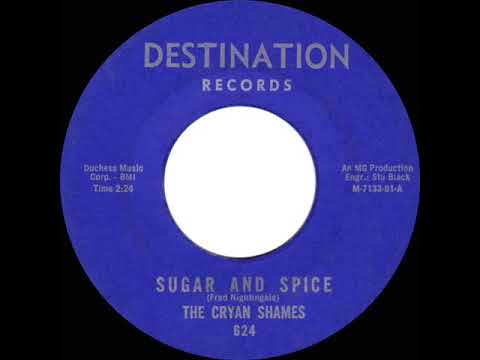 1966 HITS ARCHIVE: Sugar And Spice - Cryan’ Shames (mono)
