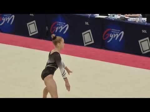 Noémie Pages - Sol - Championnats de France Elite 2022