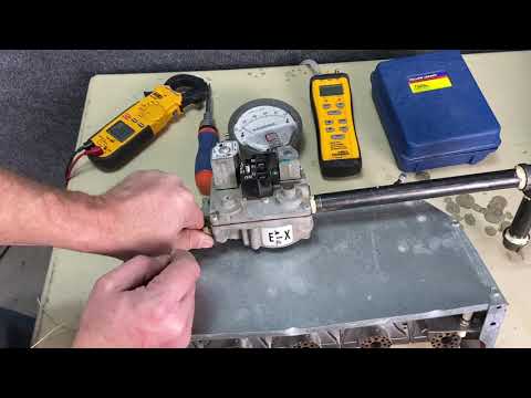 Part of a video titled Combination gas valve, direct ignition. Standard, Gemini, and 2 ...