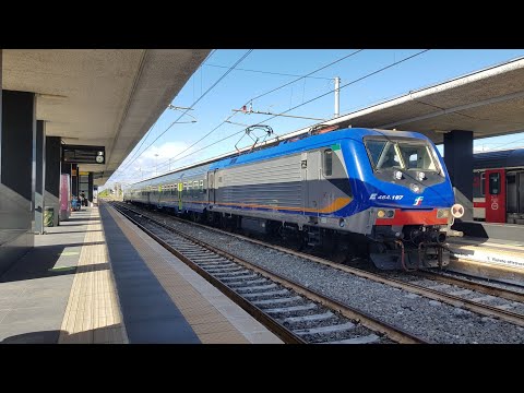Treno Regionale+Locomotore E464.197 Regionale 21957 Melito di Porto Salvo-Rosarno
