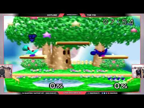 NJQR #07   SSB64 W4   Hotline VS The Yid