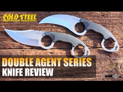 Cold Steel Double Agent I vs Double Agent II | OsoGrandeKnives