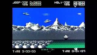 Silk Worm on Commodore 64. Gameplay & Commentary