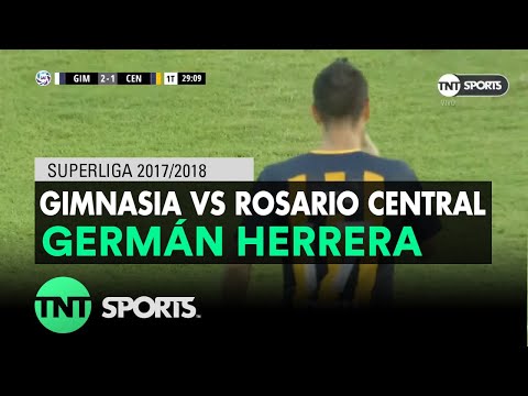 Germán Hererra (2-1) Gimnasia LP vs Rosario Central | Fecha 13 - Superliga Argentina 2017/2018