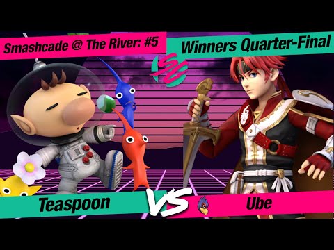Smashcade @ The River #5 - P+ - WQF: Teaspoon (Olimar) vs Ube (Roy/Falco)
